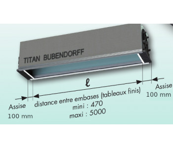 Coffre tunnel TITAN sur mesure