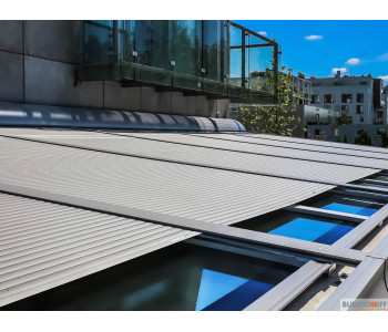 Volet de toit pour véranda ( ROLAX ID4 )