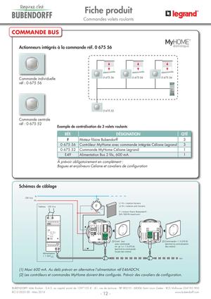 Legrand My Home Commande bus