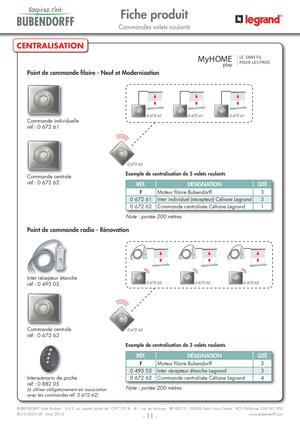 Legrand My Home Play centralisation